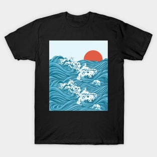 Waves meet sun T-Shirt